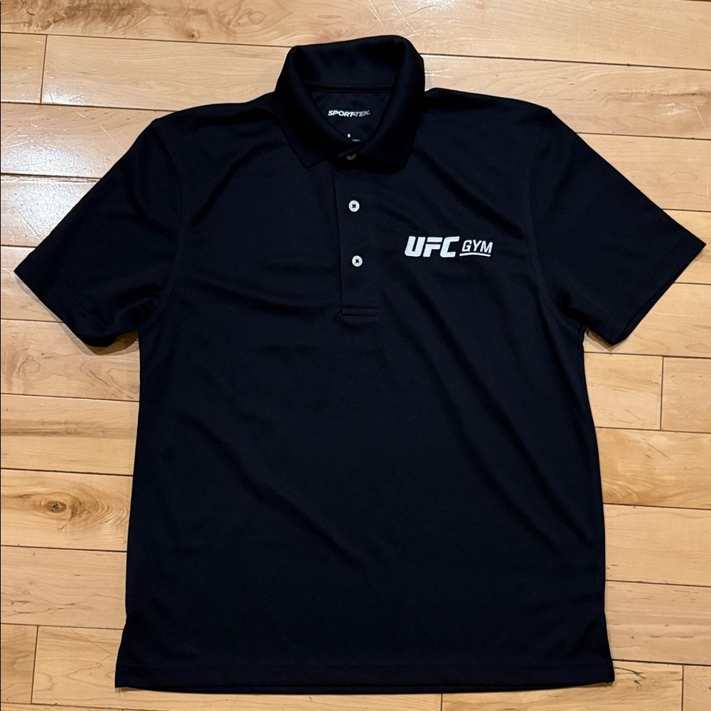 Sport-Tek Black Polo Shirt UFC GYM